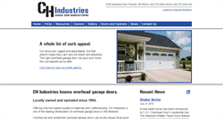 Desktop Screenshot of ch-industries.com